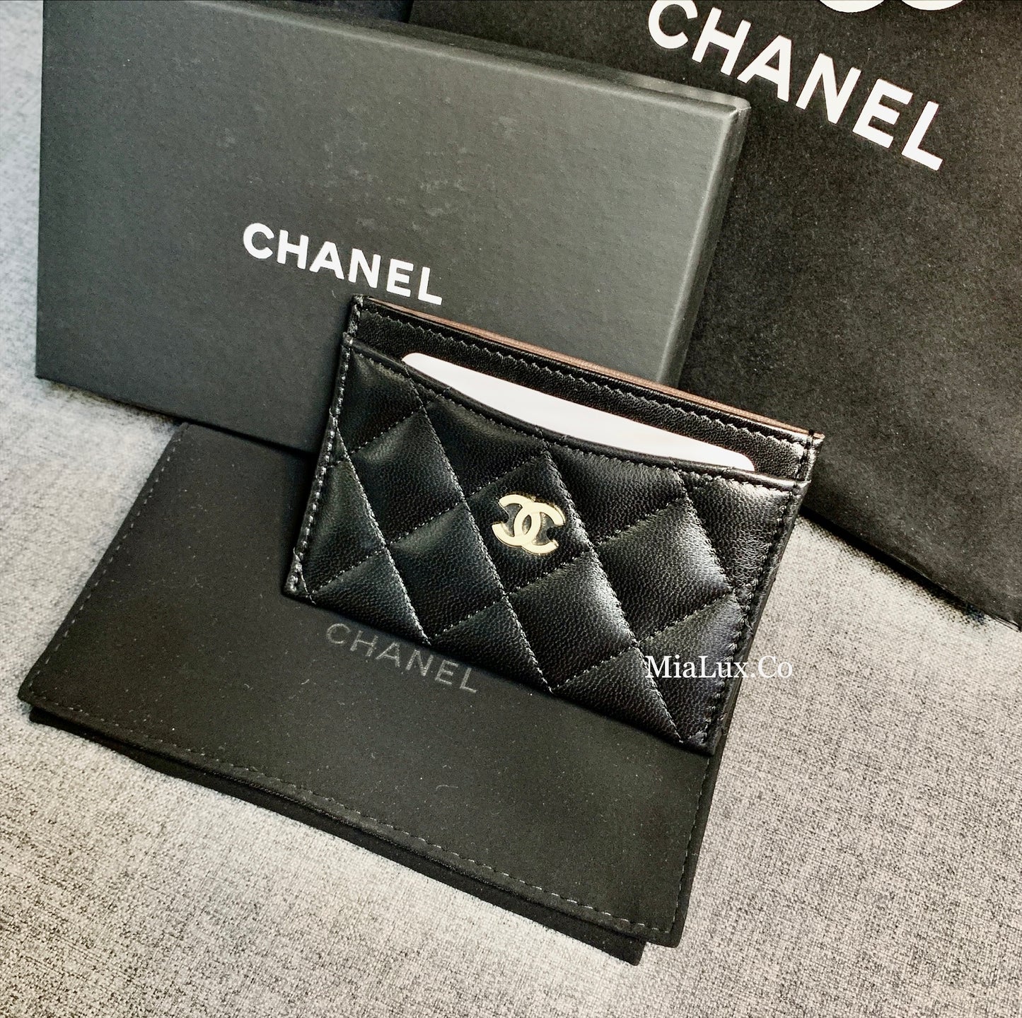 CHANEL▪️CF CARD HOLDER 經典格紋卡夾/410