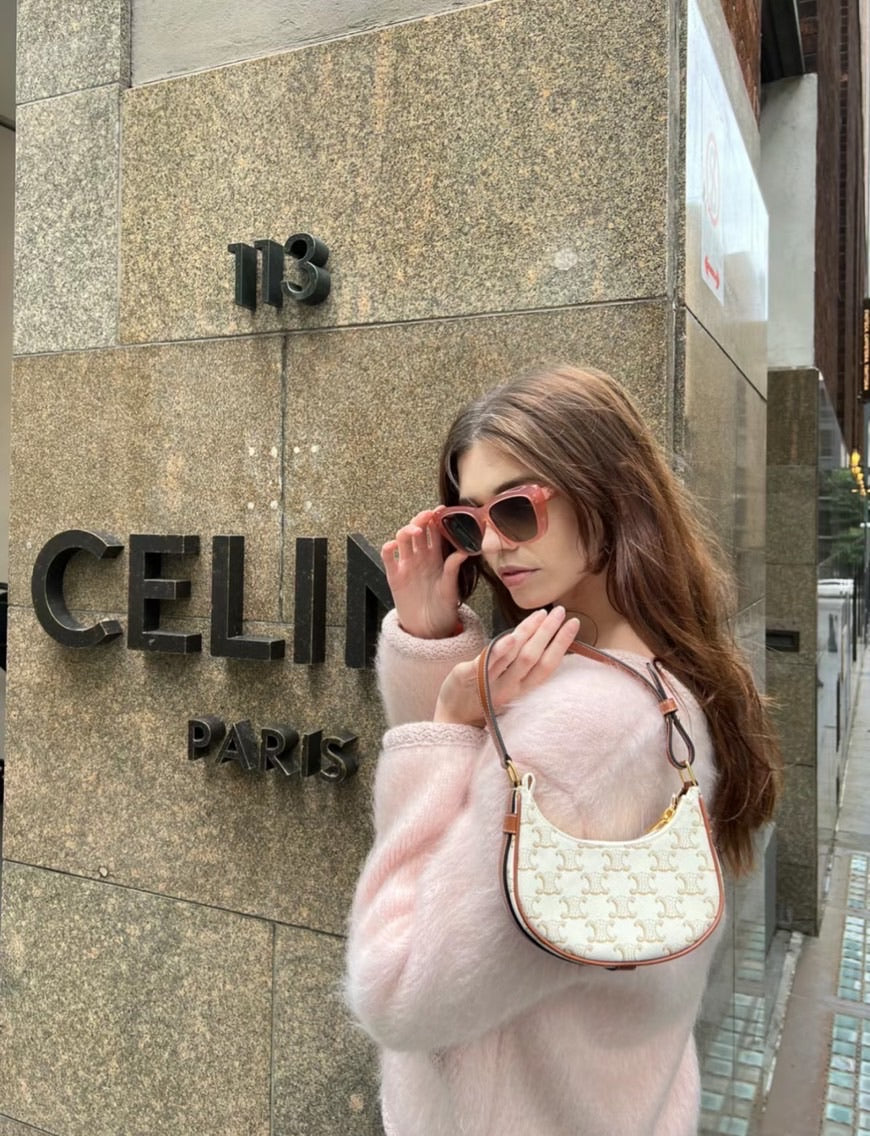 Celine▪️AVA MINI 老花腋下包/730E790 🉐28650🇪🇺