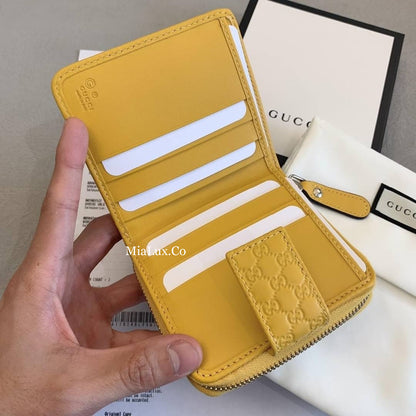 @Gucci Embossed Wallet 壓紋雙層拉鍊短夾/P230