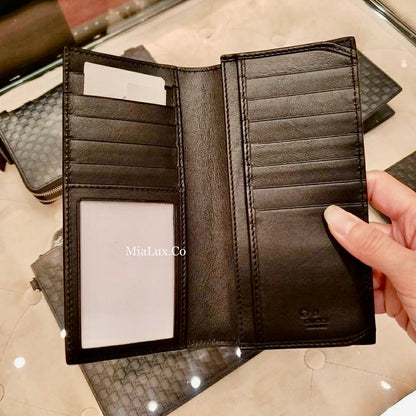 @Gucci Embossed Long Wallet 男女款壓紋對開長夾/P235