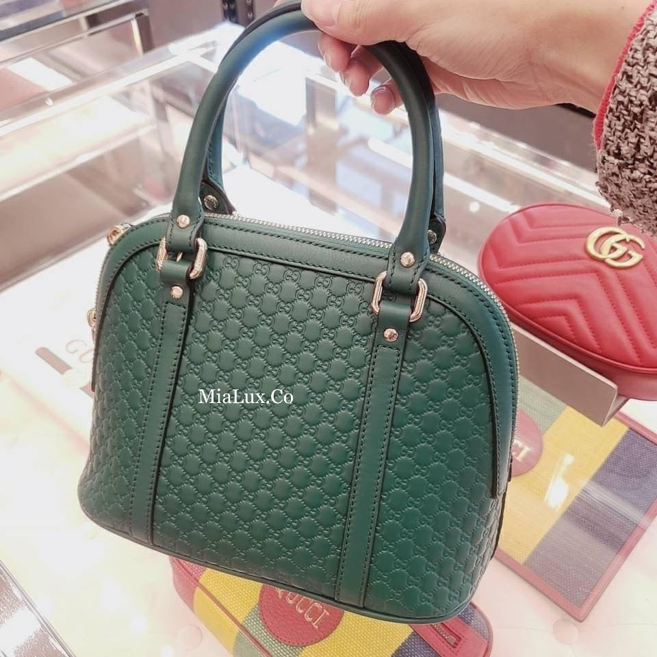 @Gucci▪️Embossed Bag S 小款壓紋牛皮貝殼包/P585 🔔限時折🉐27330