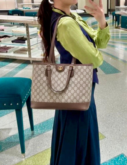 Gucci Ophidia GG Tote Mini 迷你老花托特包/1210 🉐49400