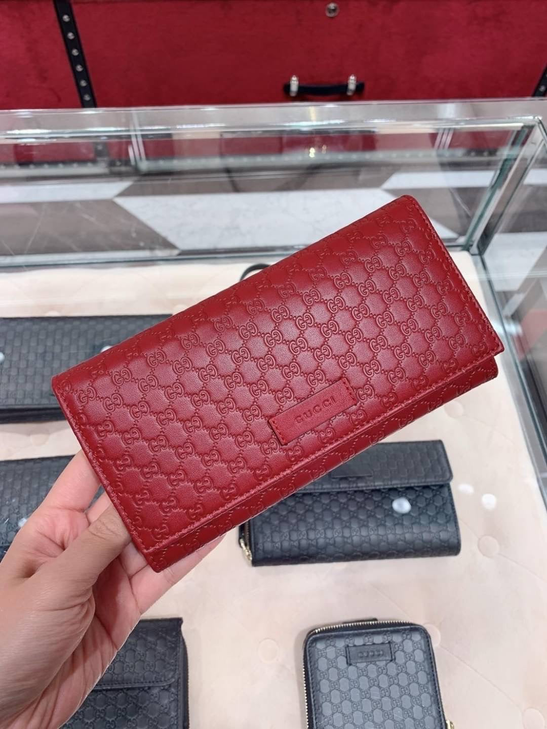 @Gucci▪️Embossed 壓紋翻蓋長夾/540P245 🔔限時折🉐11830