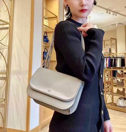 @ToryBurch▪️Emerson E/W Flap 防刮皮掀蓋肩背包/P369