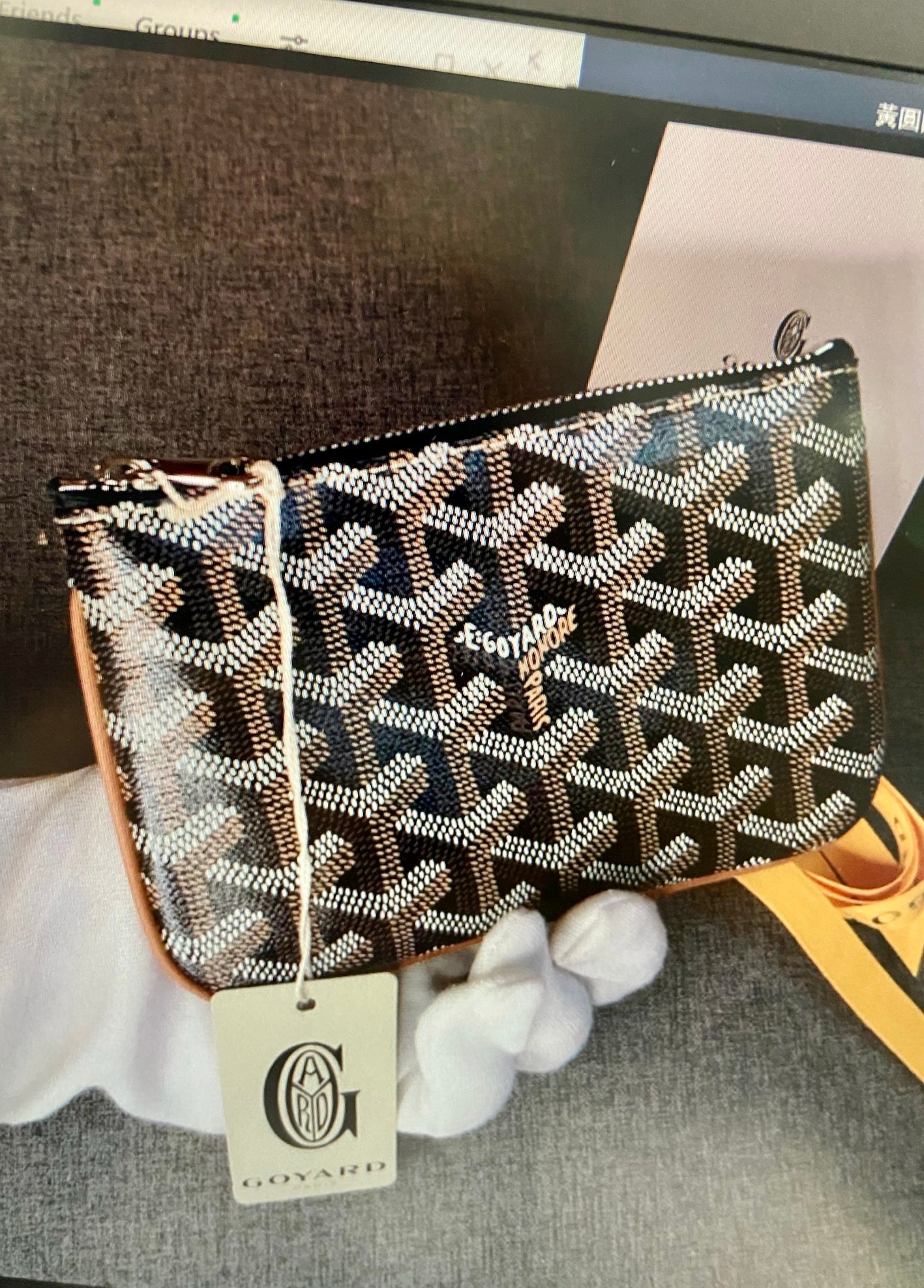 *現貨*Goyard▪️Senat Pouch Mini 一字拉鍊零錢包/395 🉐19800🏷️