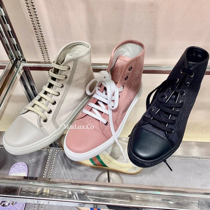 @Gucci High-Top Sneaker 高筒老花靴鞋/P220