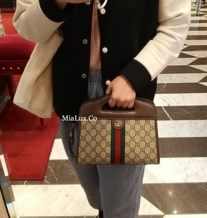 @Gucci▪️Ophidia GG Tote S 小款老花托特包/P1580 🔔限時折🉐72100