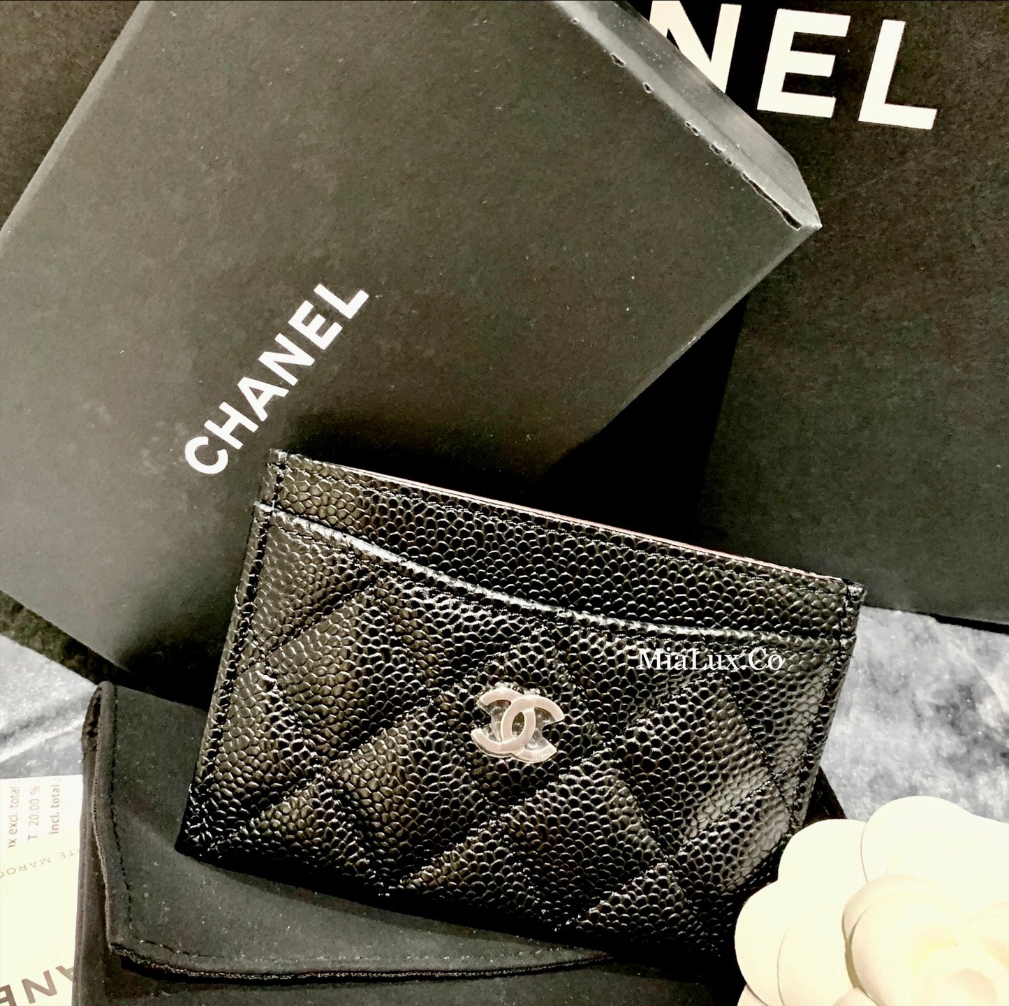 CHANEL▪️CF CARD HOLDER 經典格紋卡夾/410