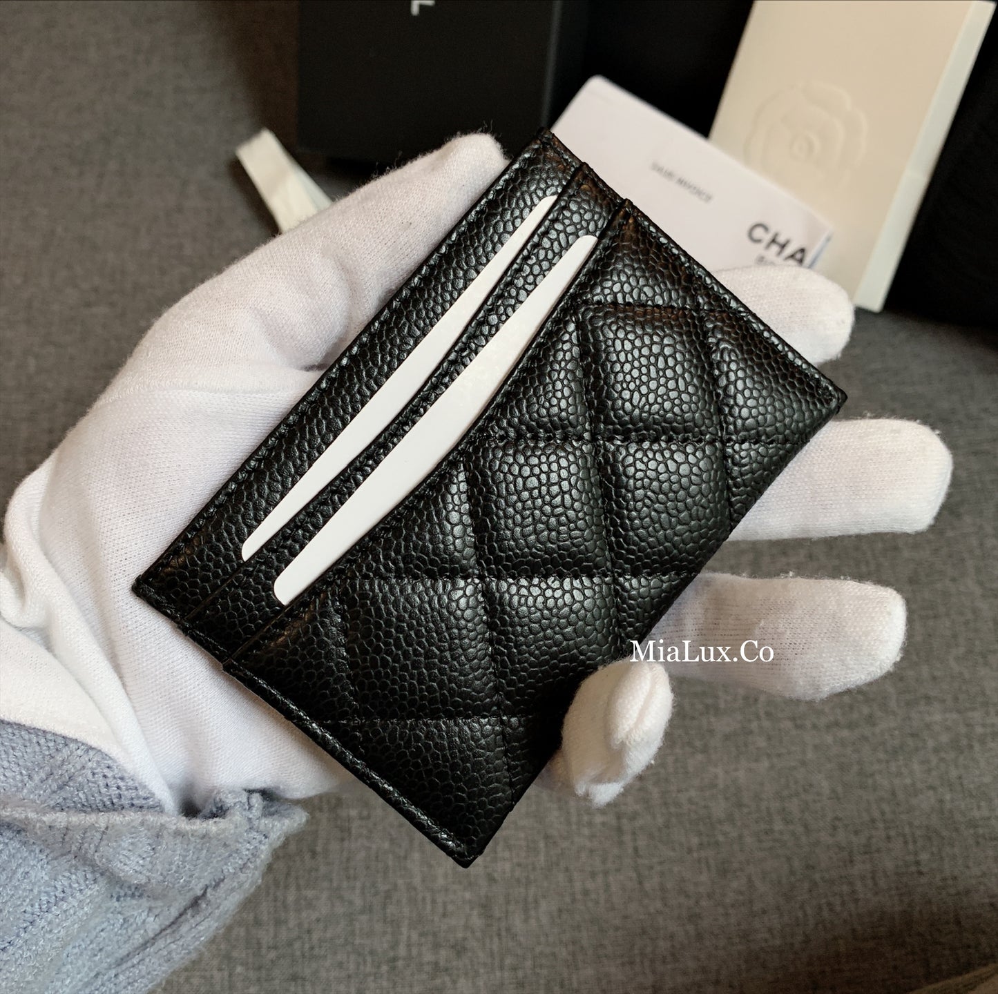 CHANEL▪️CF CARD HOLDER 經典格紋卡夾/410