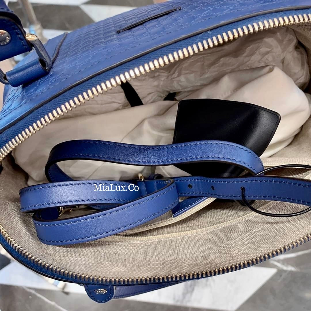 @Gucci Embossed Bag L 大款壓紋牛皮貝殼包/P745 🔔限時折🉐34530