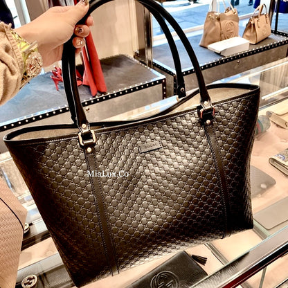 @Gucci▪️Embossed Handbag L 大款壓紋牛皮托特包/P630 🔔限時折🉐29350