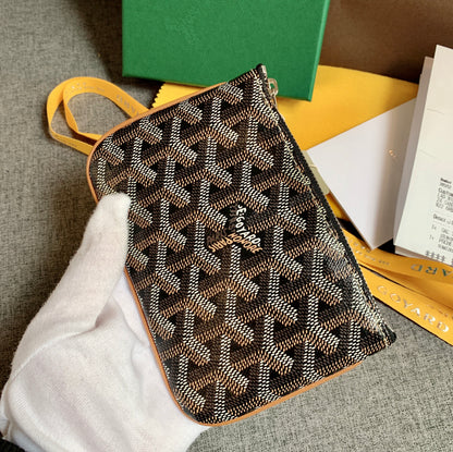 Goyard▪️Senat Pouch Mini 一字拉鍊零錢包/395 🉐19800🏷️