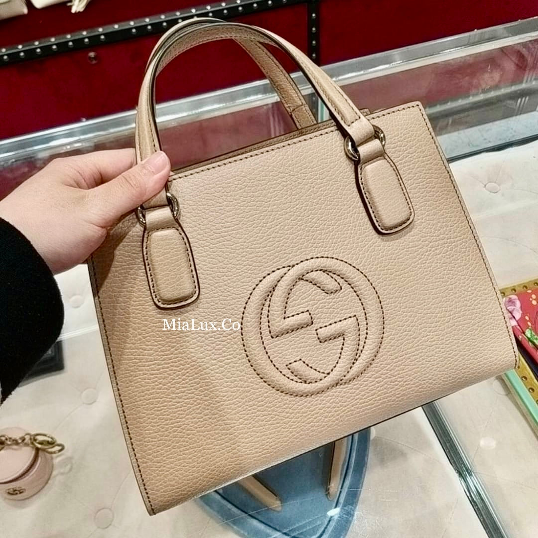 @Gucci Soho Handbag 硬殼牛皮包/P870