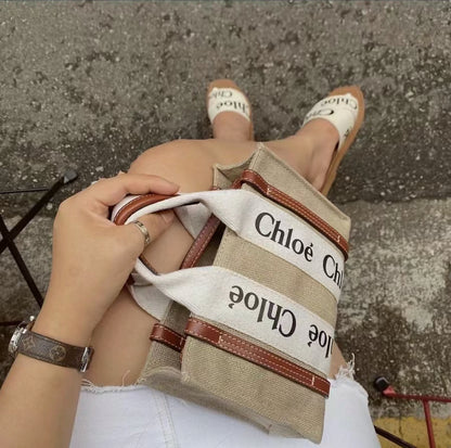 Chloe Woody Tote Nano 超迷你托特包/465C359 ㊙️折扣🉐15080💰