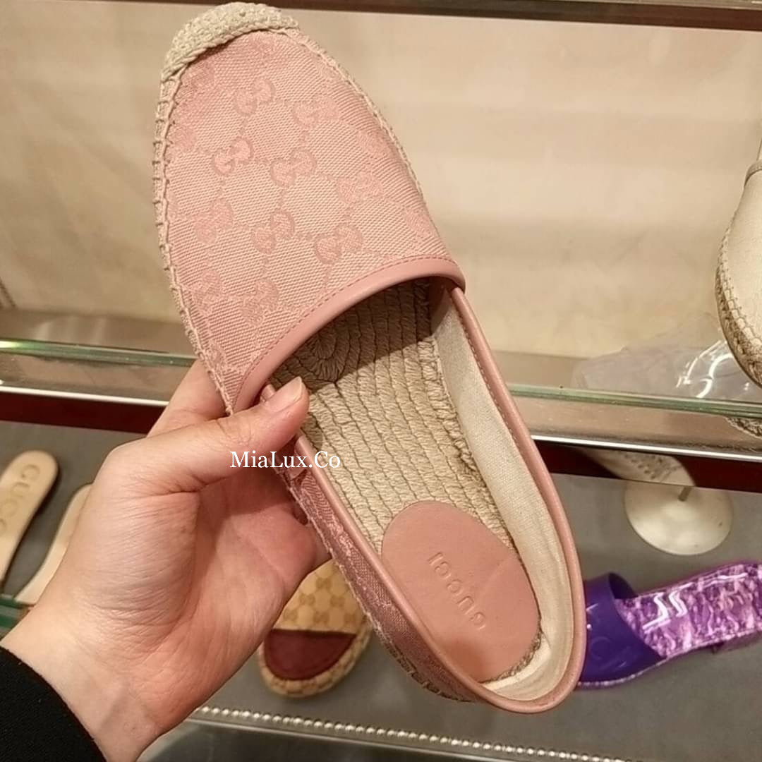 @Gucci Espadrille Shoes 女款老花漁夫鞋/435P220 🔔限時折🉐11000