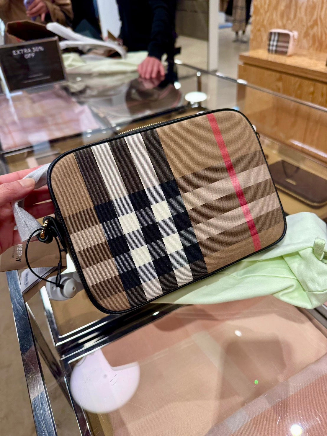 @Burberry Camera Bag 格紋相機包 🔥折上七折