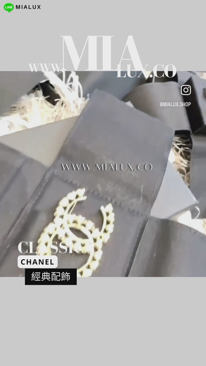 CHANEL▶︎✨| CC SMALL HEART METAL BROOCH 雙C小愛心金色胸針 ABA277 -