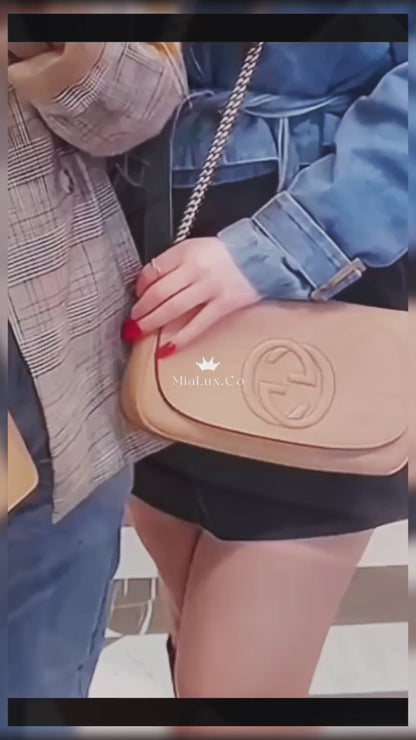 @Gucci▪️Soho Chain Bag 浮雕法棍包/P785 🔔限時折🉐36330