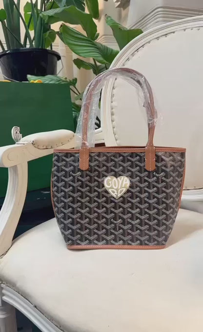 *現貨*Goyard Anjou Mini Tote w Heart 限量愛心雙面包  P88000 /T130000