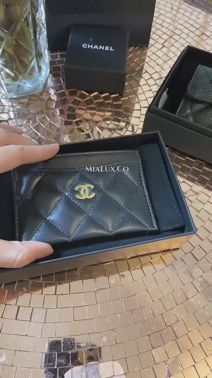 CHANEL▪️CF CARD HOLDER 經典格紋卡夾/410