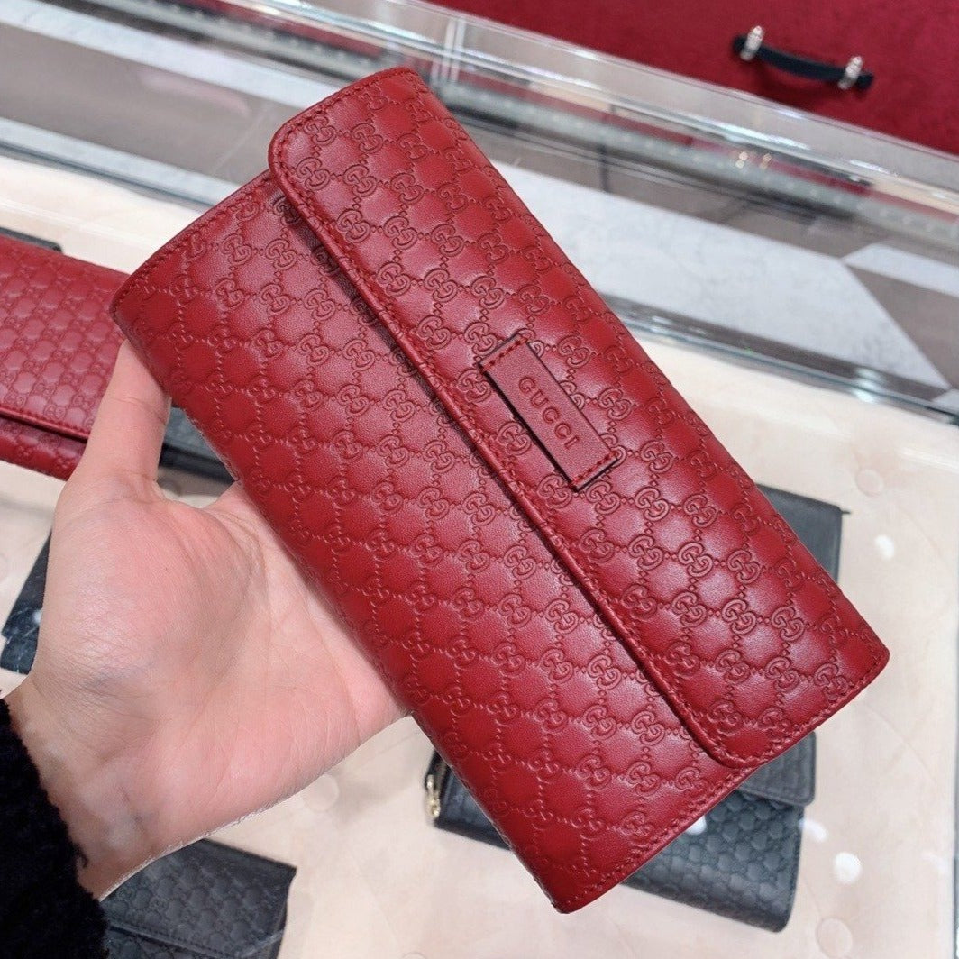 @Gucci▪️Embossed Flap Wallet 壓紋半翻蓋拉鍊長夾/P270 🔔限時折🉐13150