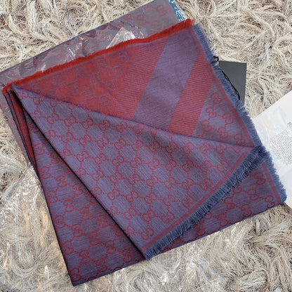 @Gucci Wool Scarf Square 羊毛大方巾/P180