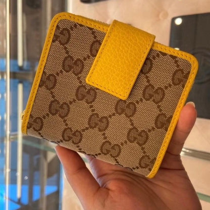 @Gucci Canvas 織布短夾/440P200 🔔限時折🉐11000