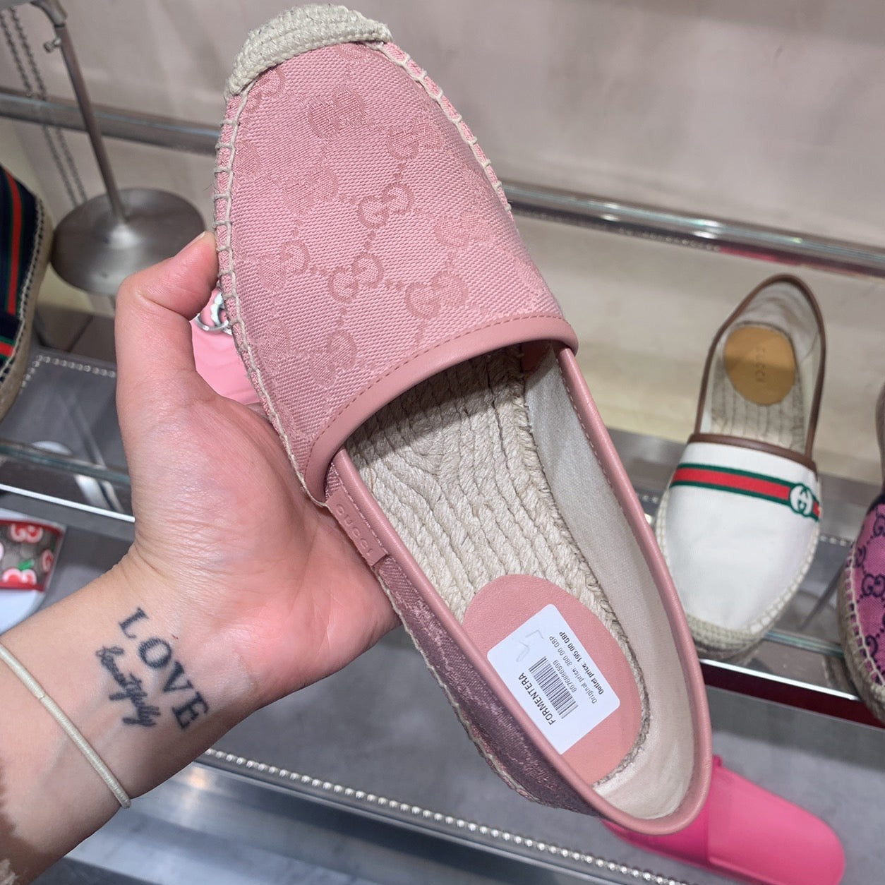 @Gucci Espadrille Shoes 女款老花漁夫鞋/435P220 🔔限時折🉐11000