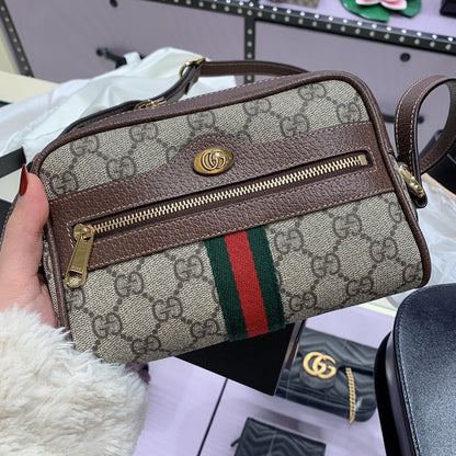 Gucci Ophidia GG Supreme Canvas Mini Bag - 517350 *£795