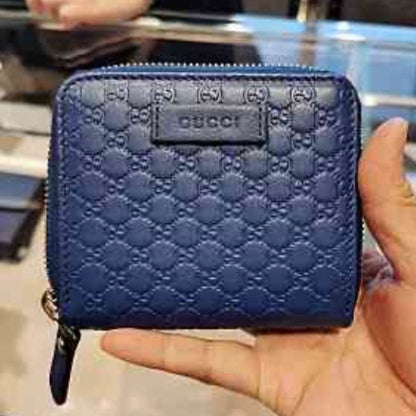 @Gucci Embossed Wallet 壓紋雙層拉鍊短夾/P230